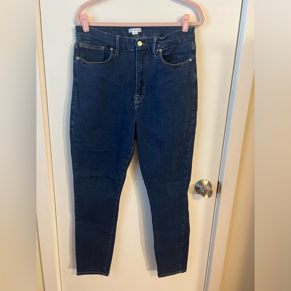 Good American High Rise jeans size 14-18